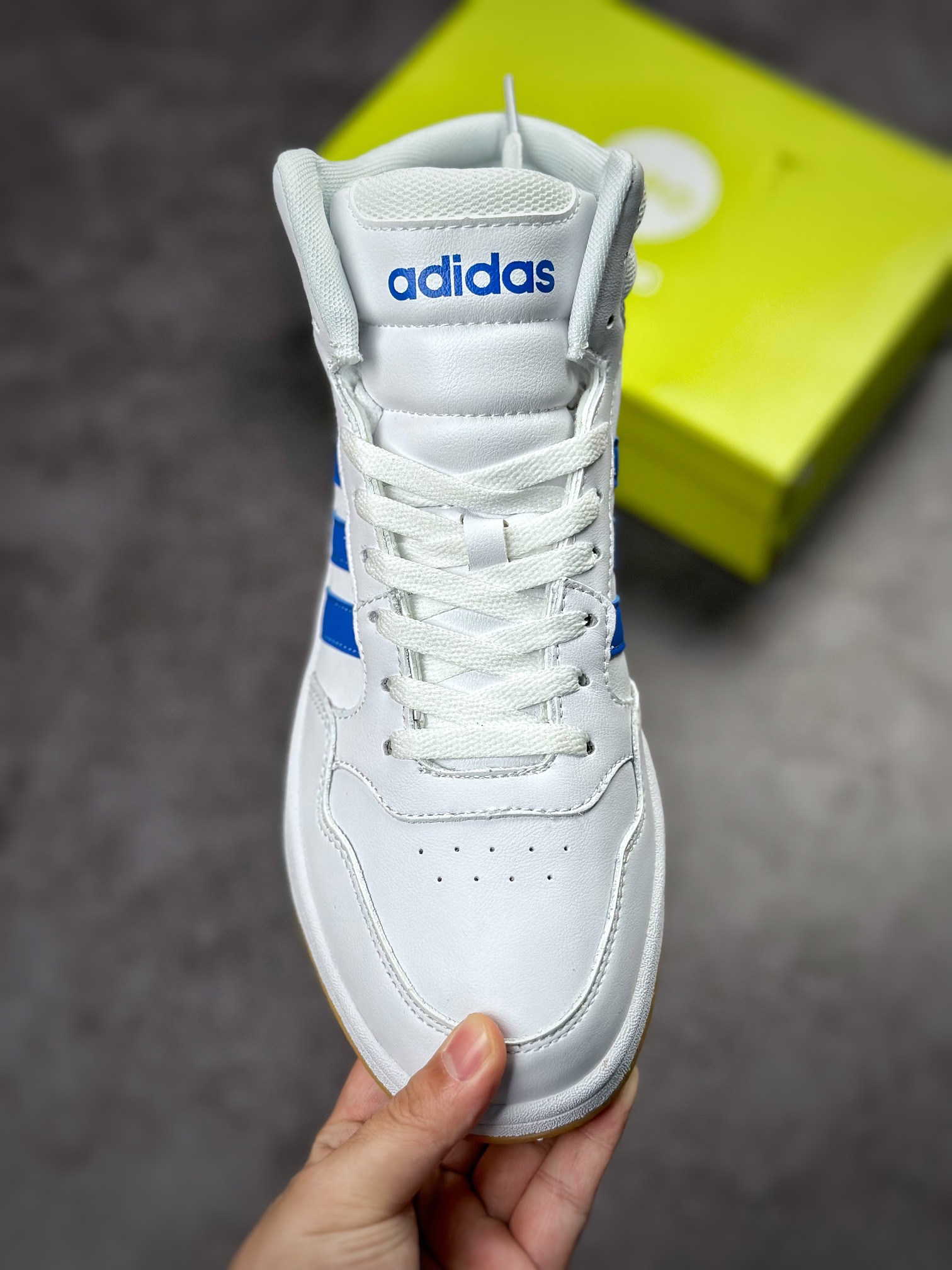 170 adidad HOOPS 3.0 百搭单品网球运动休闲高帮板鞋 GF3021