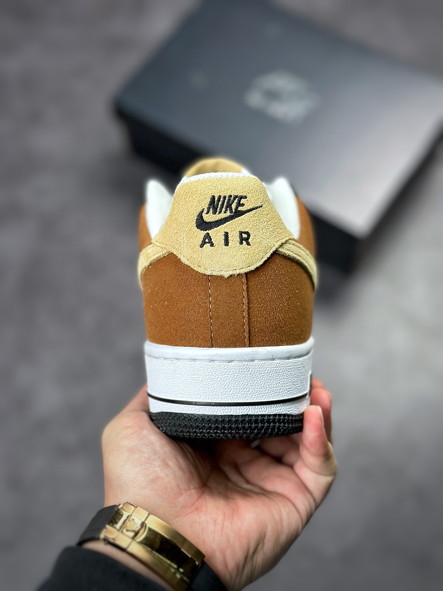 190 Nike Air Force 1 Low 07 黑棕FB3355-200