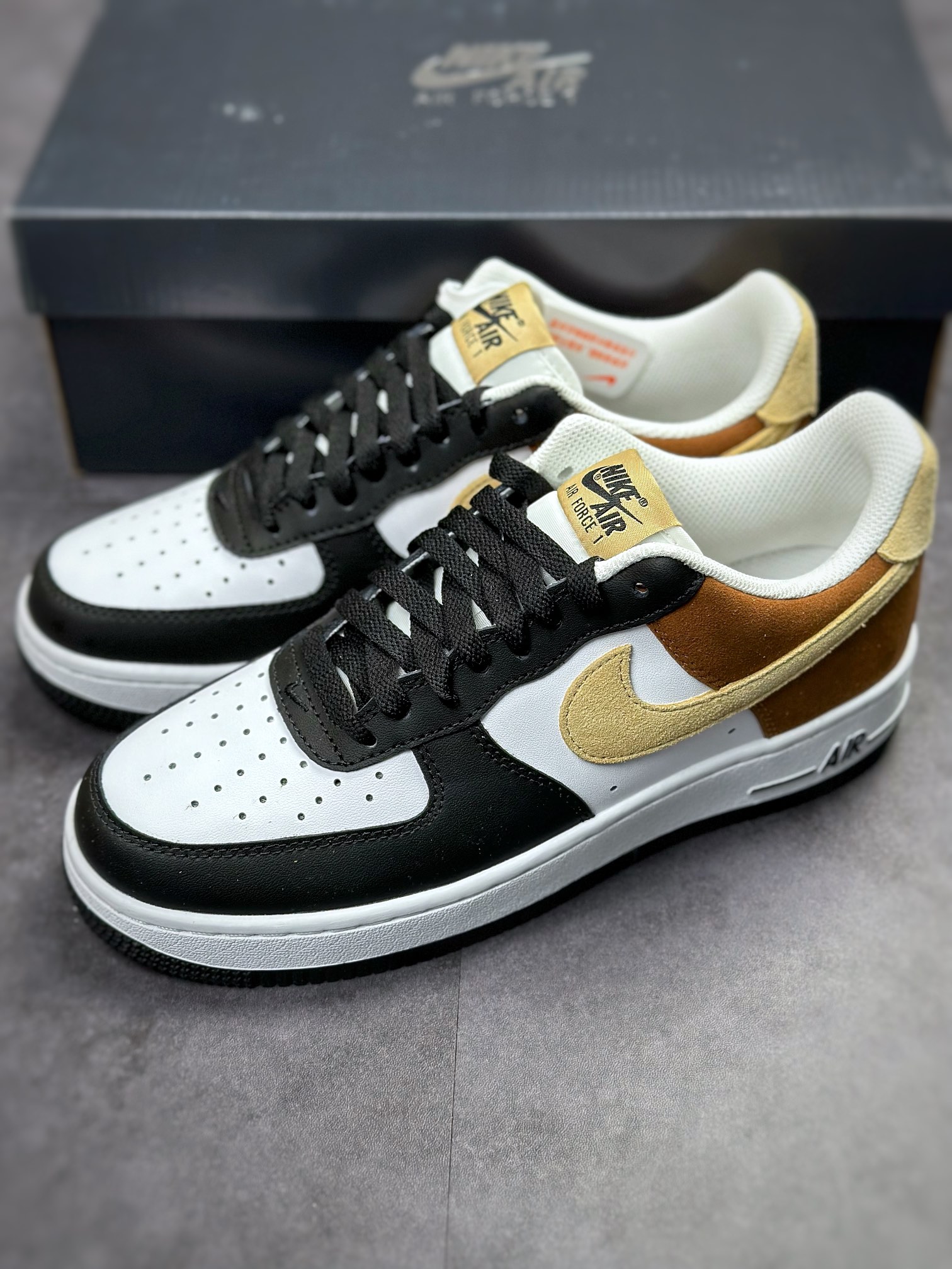 190 Nike Air Force 1 Low 07 黑棕FB3355-200