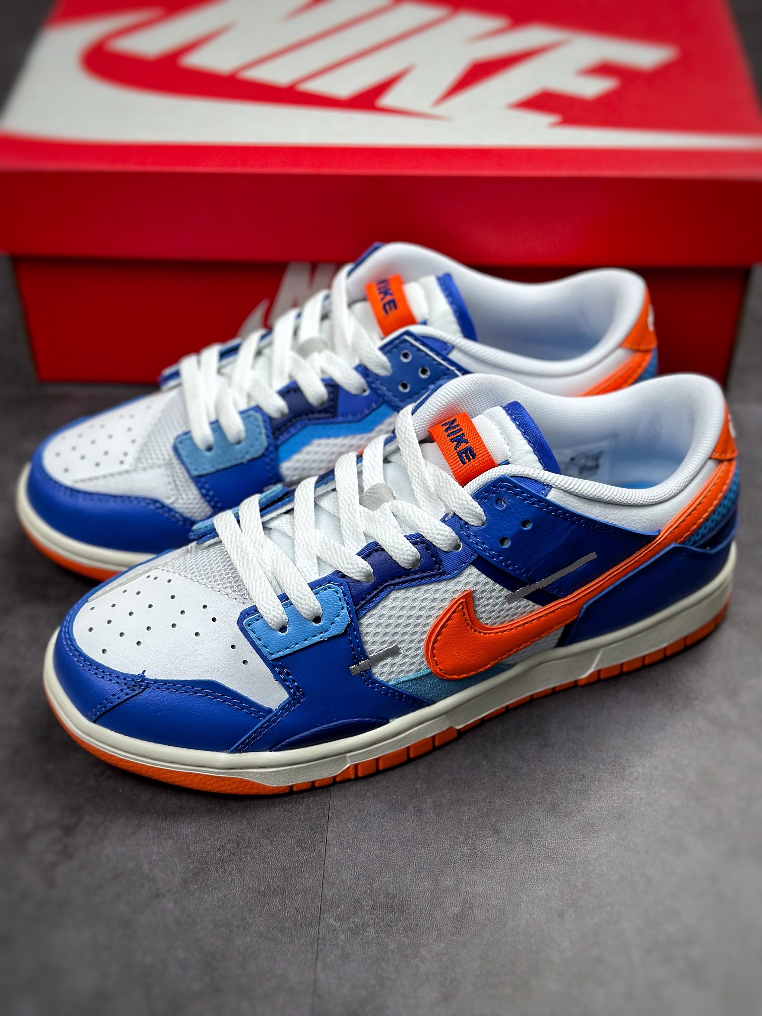 ”Nike Dunk Scrap ””Shapeless, Formless, Limitless”” Stitch Monster DM0128-100 ”