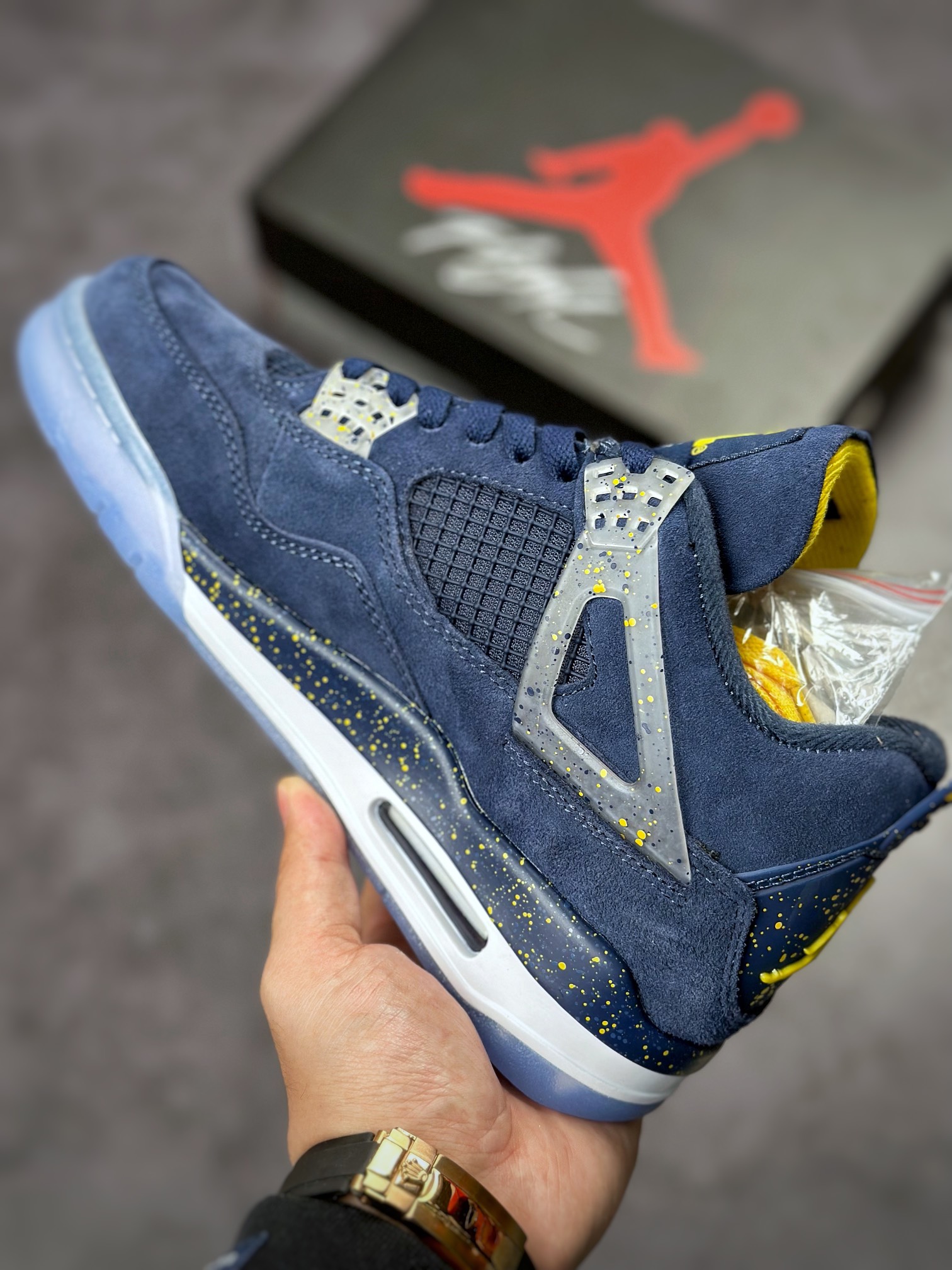 260 Air Jordan 4 Retro 海军蓝  1036660