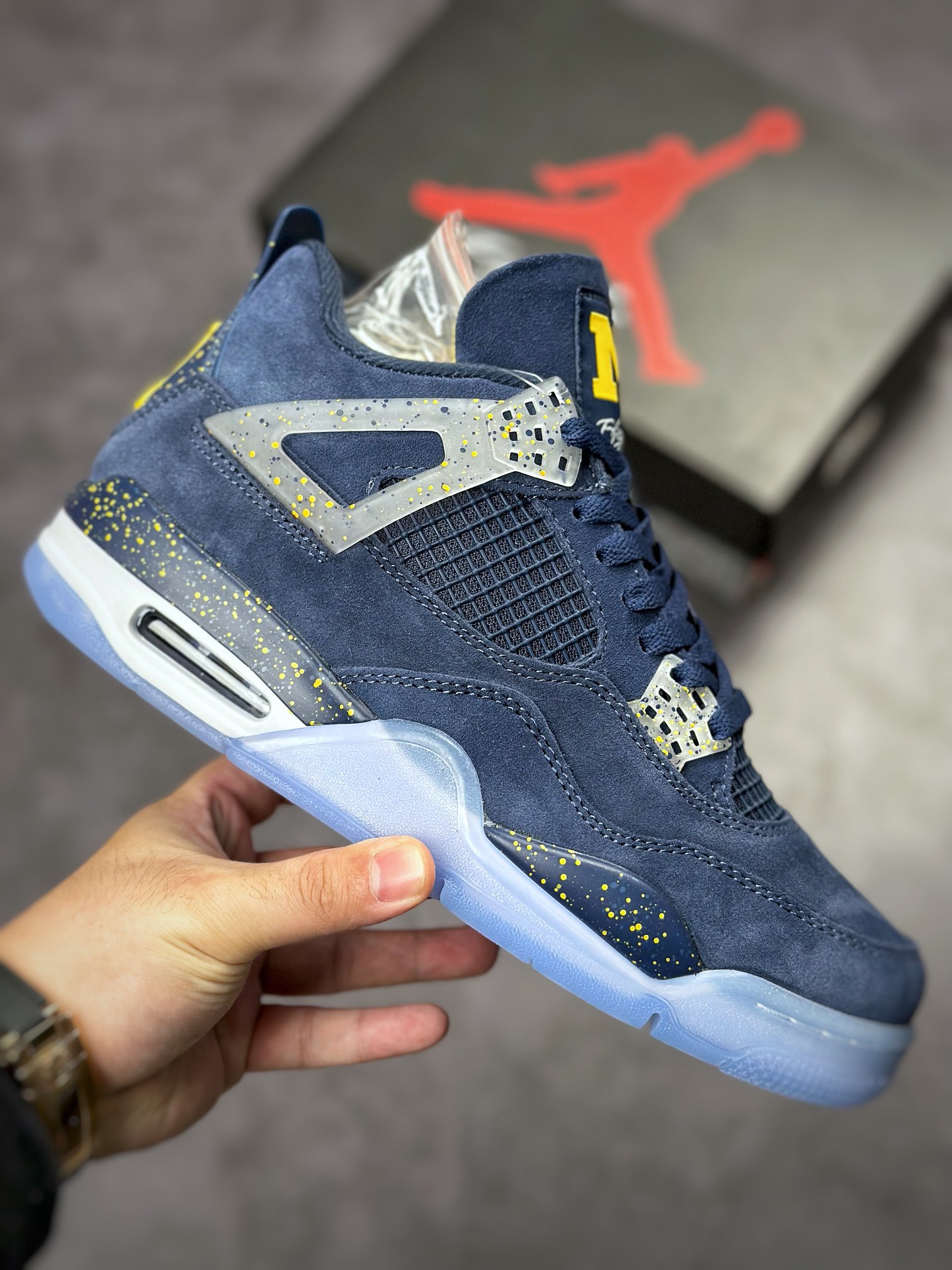 260 Air Jordan 4 Retro 海军蓝  1036660