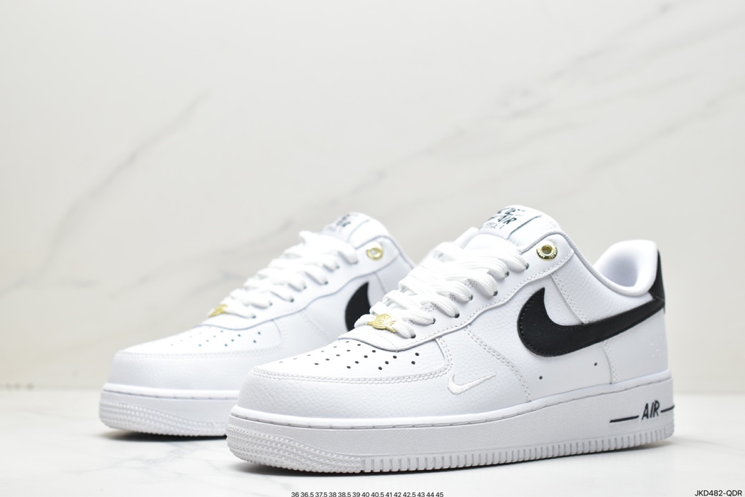 Nike Air Force 1 Low 40th Anniversary White Black Air Force One DQ7658-100