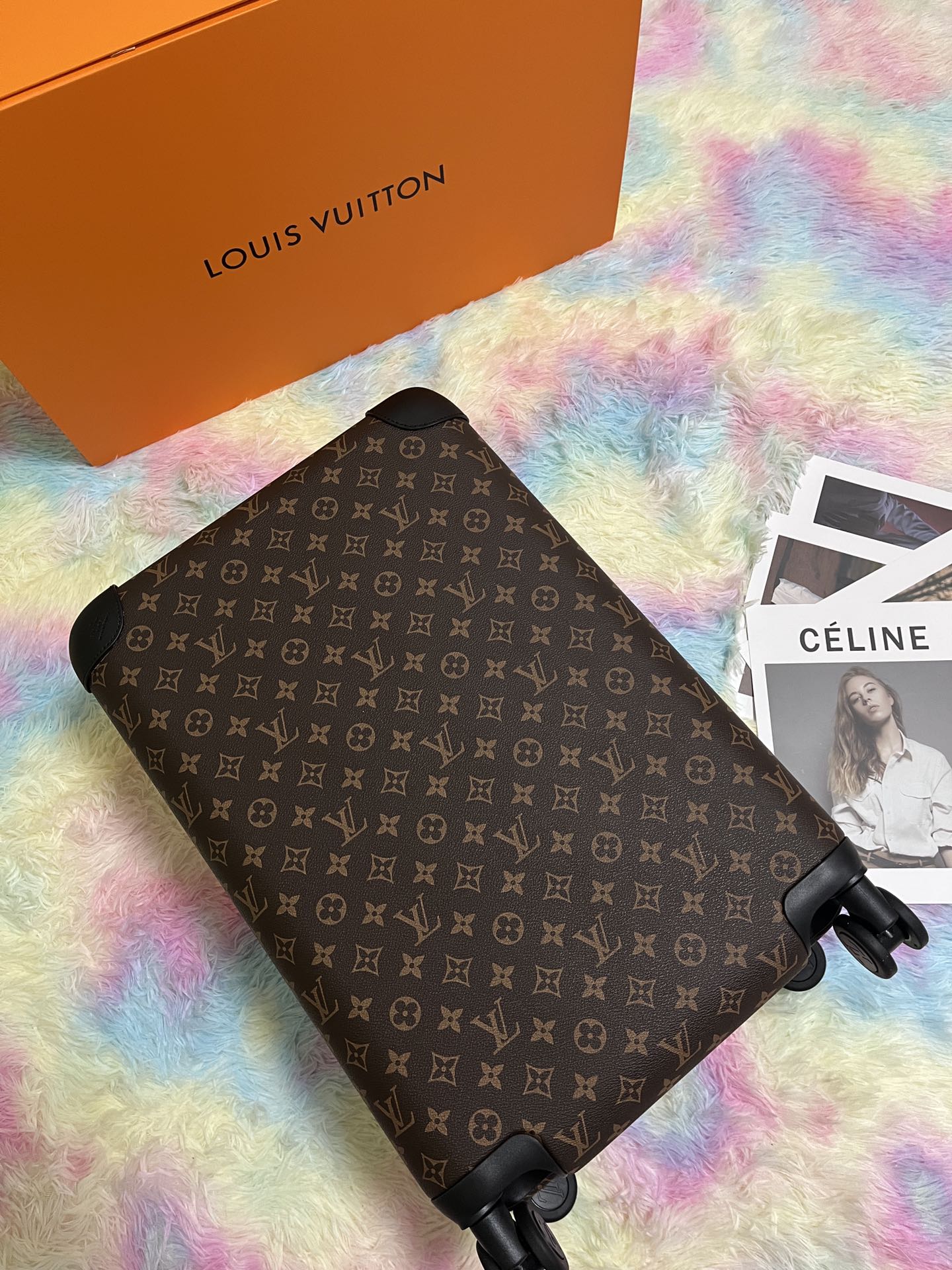 NO:269838,Classic presbyterian with black corners,19860909经典老花配黑包角,,luggage