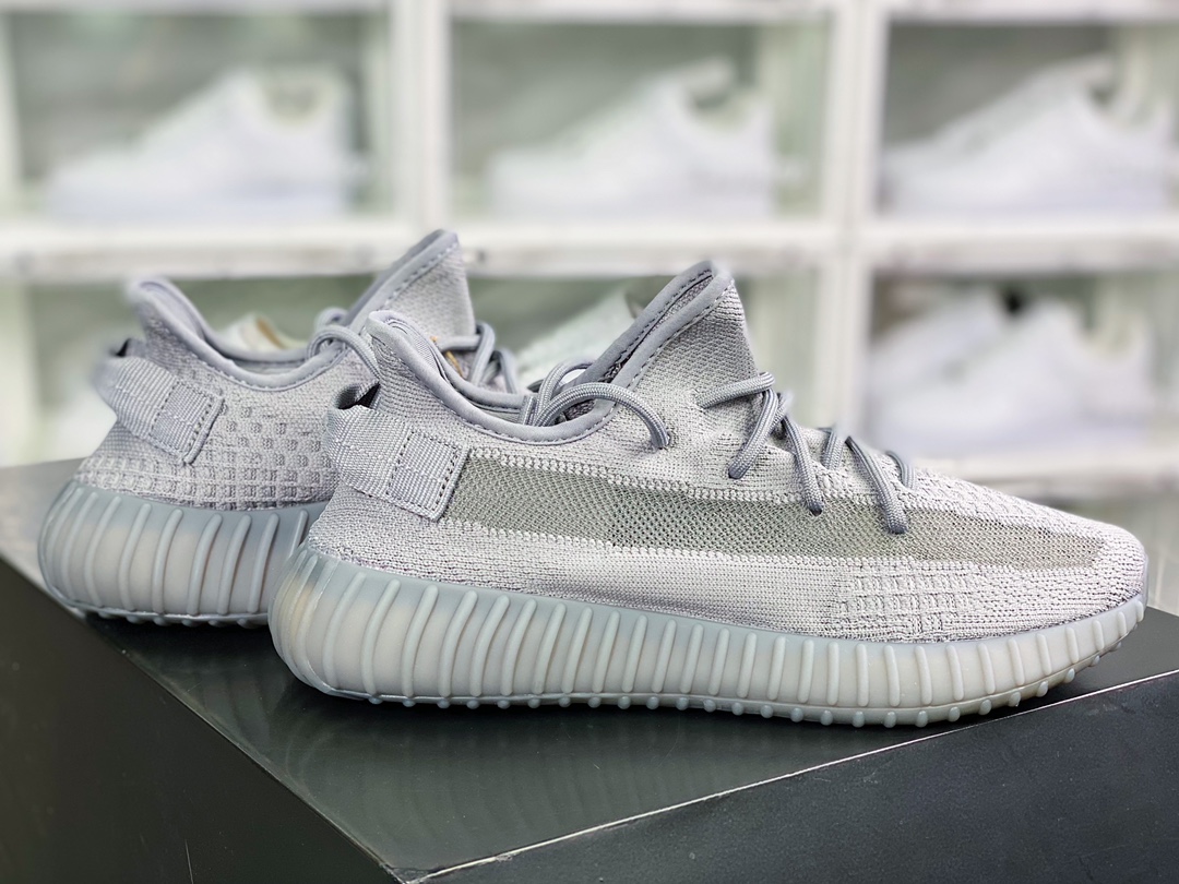 330 Kanye West x Yeezy Boost 350 V2”Space Ash”百搭轻便爆米花中底休闲运动慢跑鞋IF3219