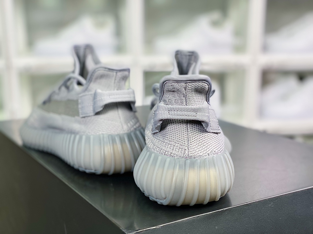 330 Kanye West x Yeezy Boost 350 V2”Space Ash”百搭轻便爆米花中底休闲运动慢跑鞋IF3219