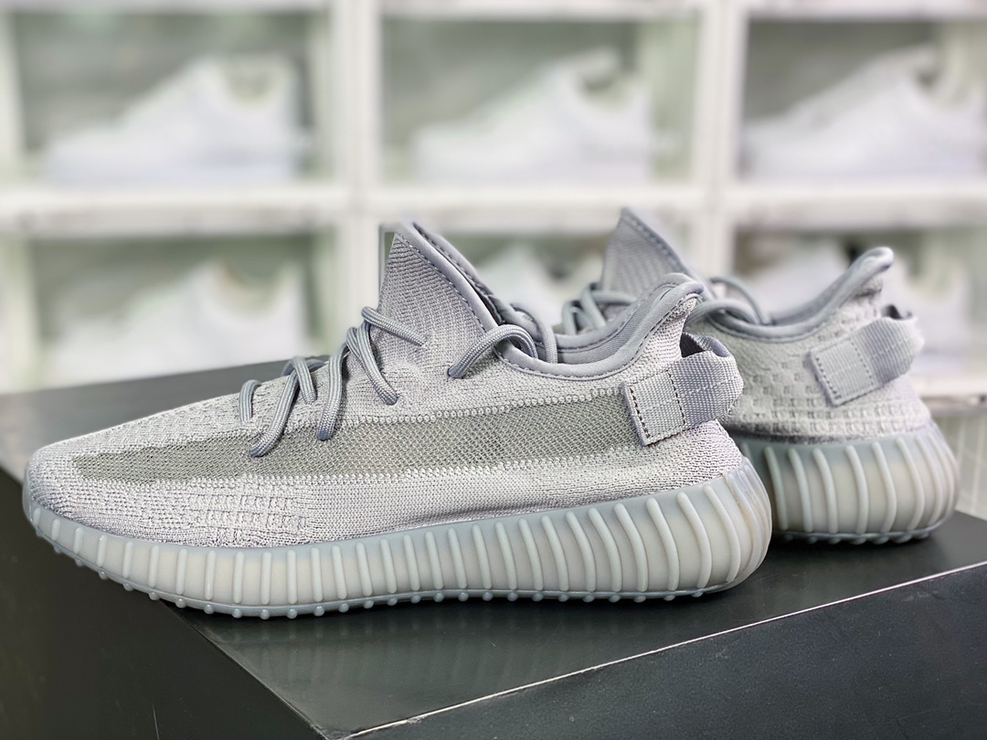 330 Kanye West x Yeezy Boost 350 V2”Space Ash”百搭轻便爆米花中底休闲运动慢跑鞋IF3219