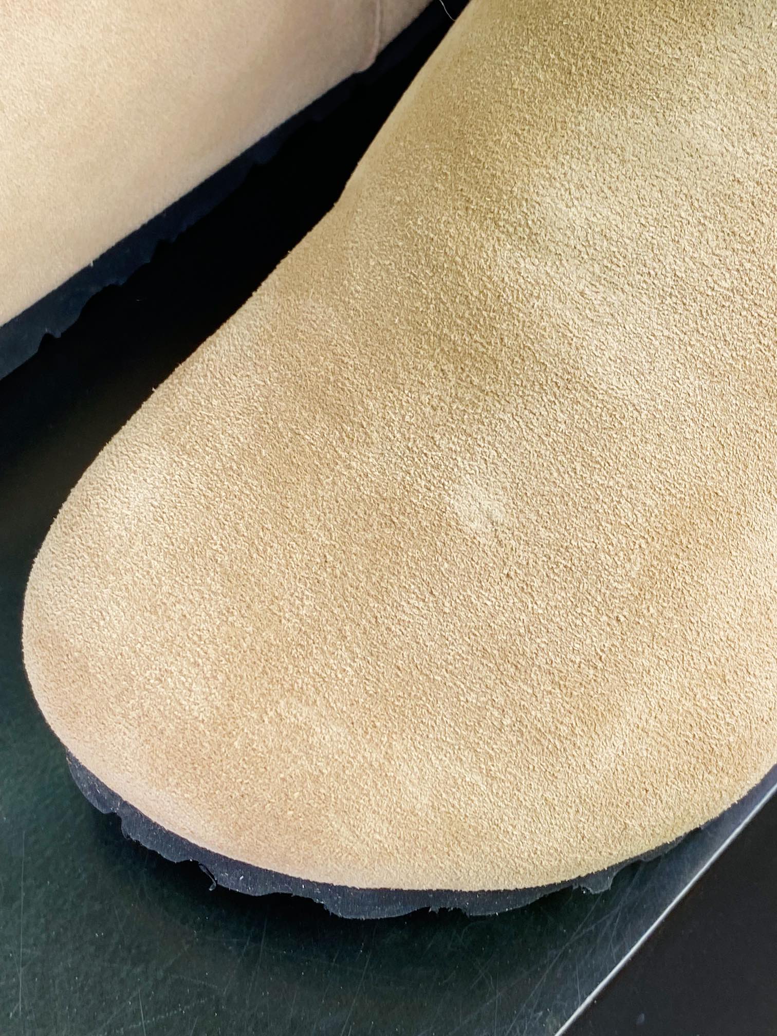 260 Birkenstock London Shearling Suede Leather 伦敦系列女士休闲鞋“翻毛沙灰加绒” 1020568 尺