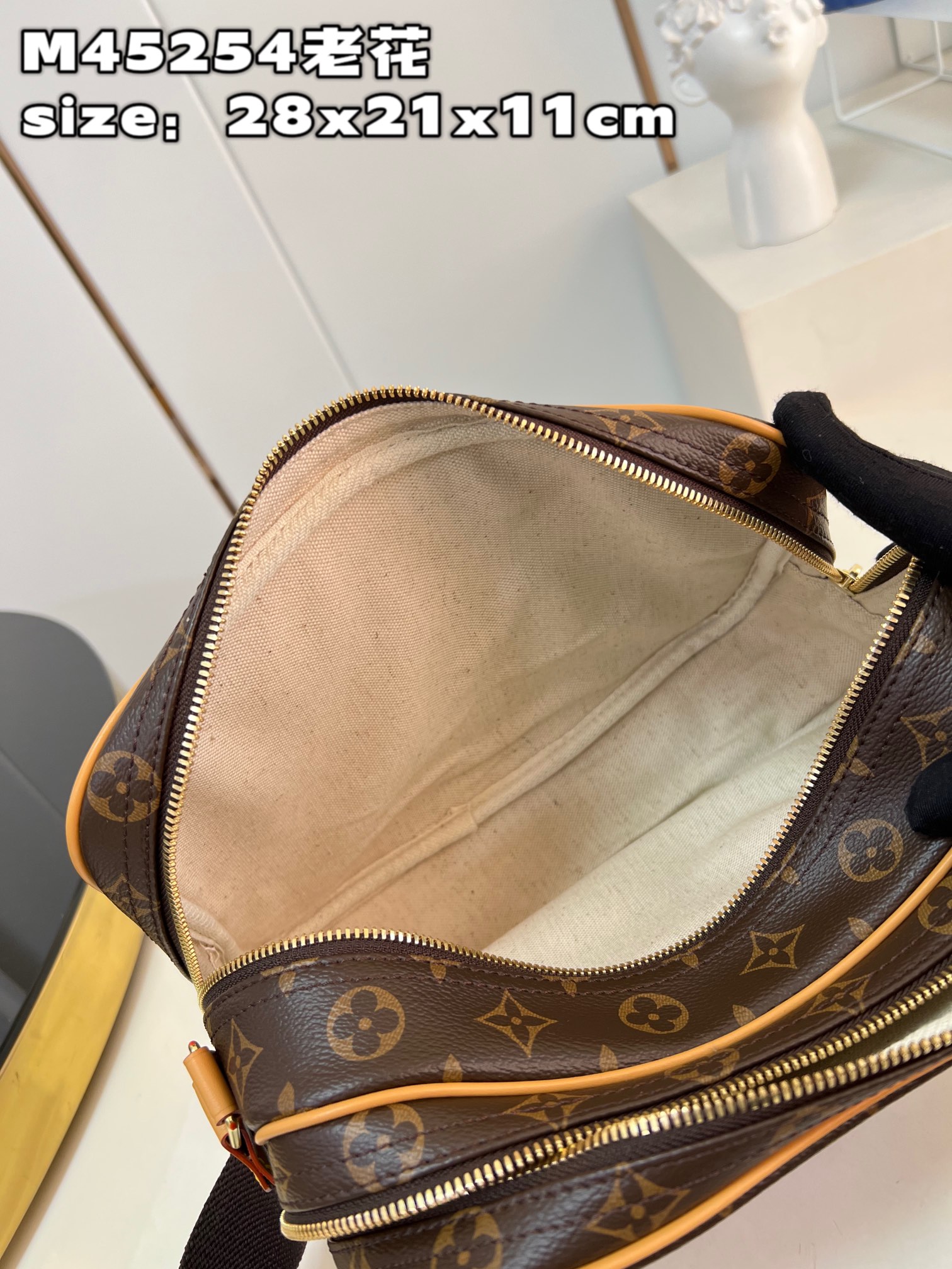 路易威登 Louis Vuitton 高定典藏经典高奢皮具手袋托特包斜挎包女包 #57B3585D 8