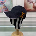 High Quality 1:1 Replica
 Louis Vuitton Hats Baseball Cap Cowhide Fashion