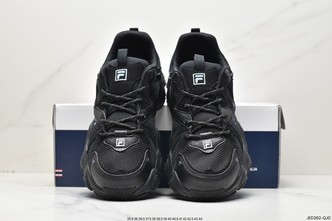 FILA Internet celebrity single product Xiaohongshu recommends popular models FILA thick bottom increased daddy shoes F12M242101ABK