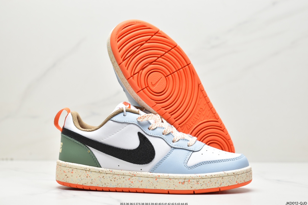 Nike Court Borough Low CB2 low-top all-match breathable casual sports shoes BQ5448-119-Top High Quatity Cheap Sneakers Fashion Clothing Clothes Bags handbags Shoes of all Brand wholesale With The best Quality And Beautiful Price from China Factory Chinese suppliers wholesaler seller Nike Court Borough Low CB2 low-top all-match breathable casual sports shoes BQ5448-119