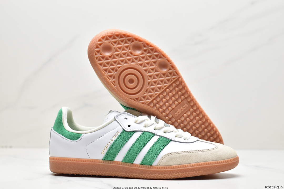 Clover Adidas Originals Samba Vegan OG Samba Series Gentleman HQ6075