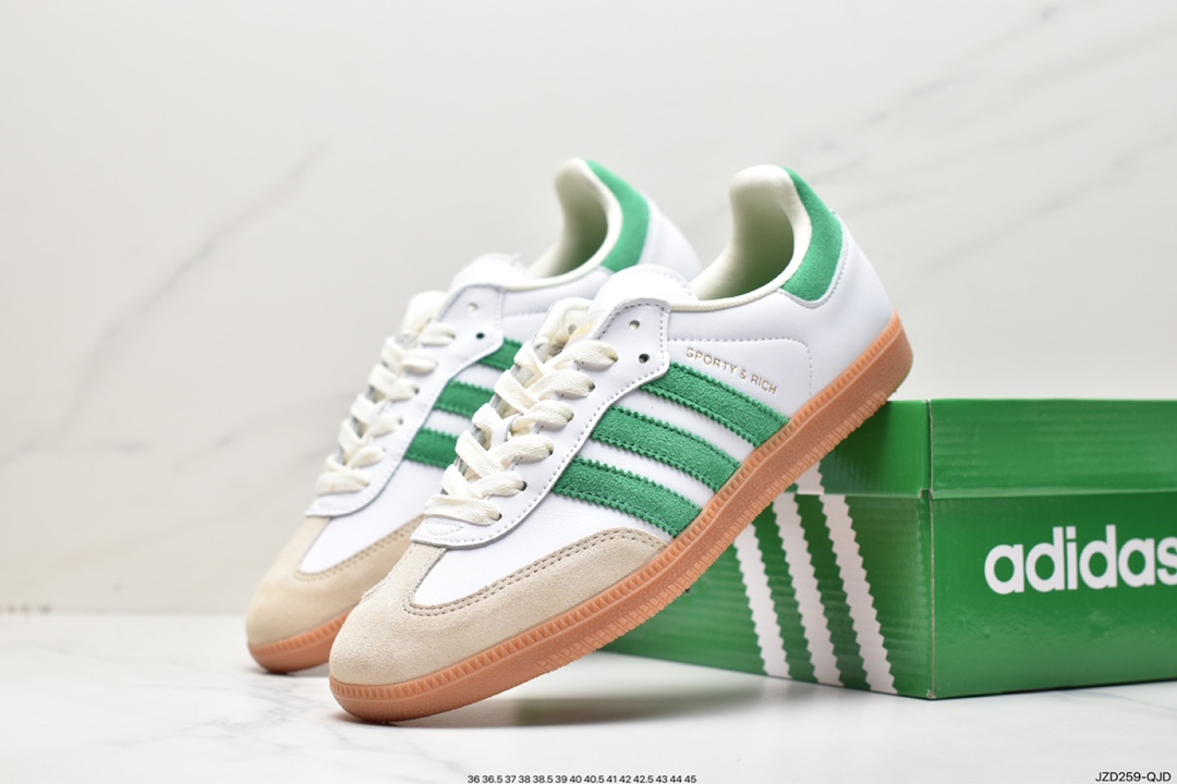 Clover Adidas Originals Samba Vegan OG Samba Series Gentleman HQ6075