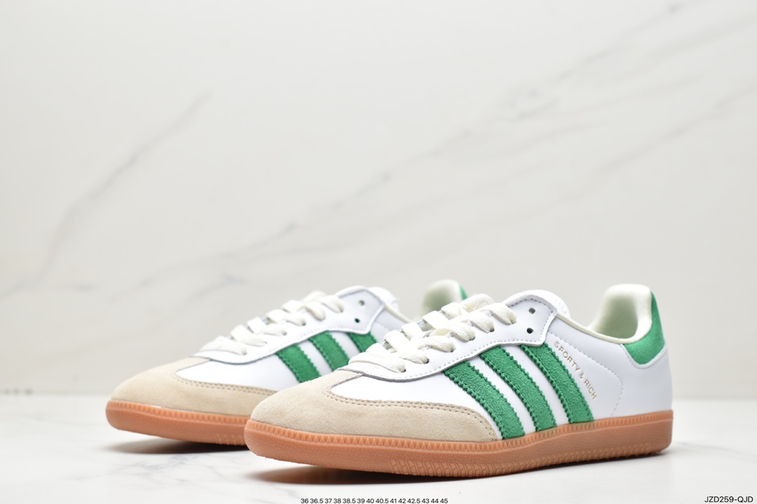 Clover Adidas Originals Samba Vegan OG Samba Series Gentleman HQ6075