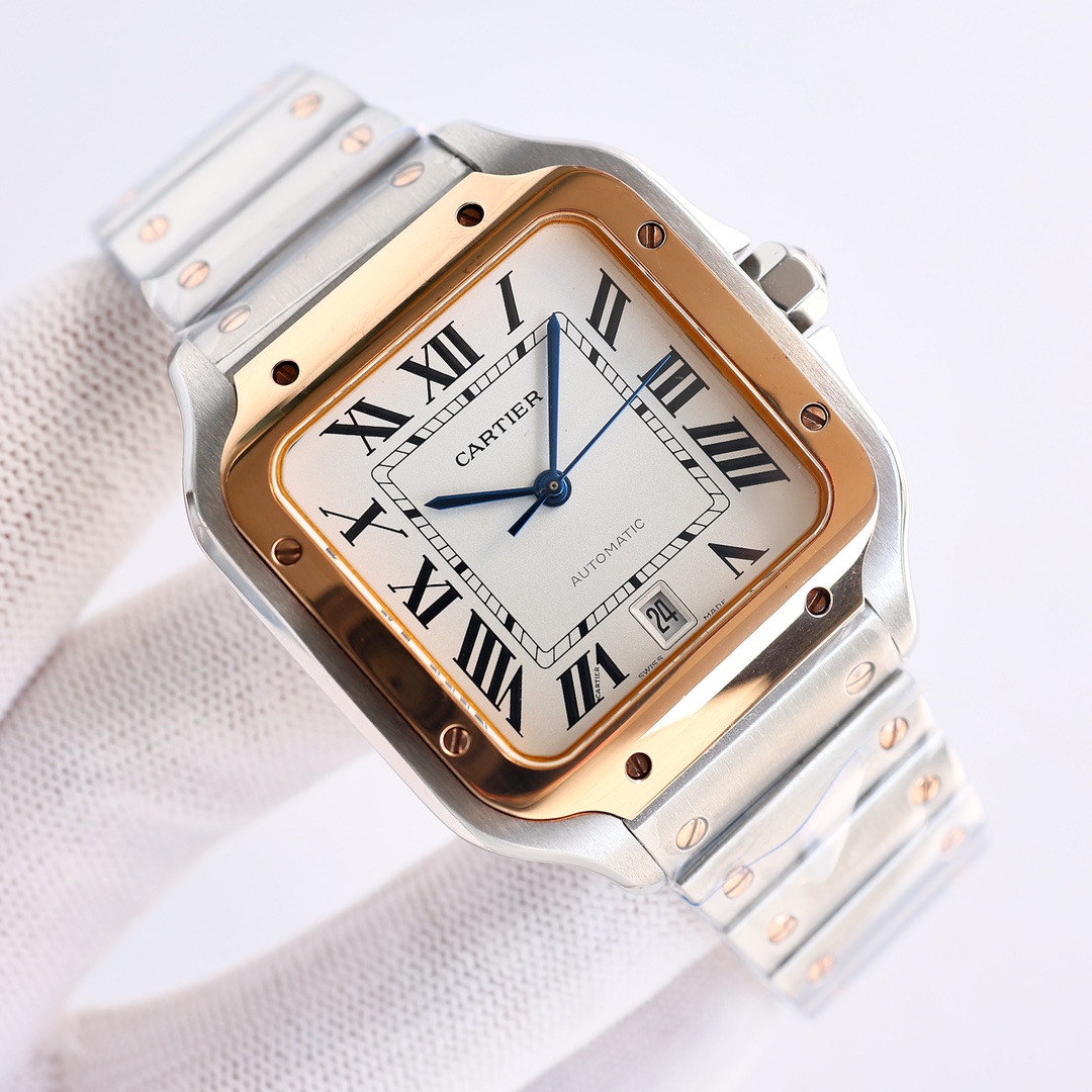 NO:394557,Produced by THB THB Factory CARTIER Sandushi Series AF1 1 [Case] ​​Authentic mold opening, equipped with the best imported 316L material!  2【Dial】The dial with genuine mold opening!  3 [Ship Needle] The Swiss craft fired blue needle is the closest to the authentic baked blue needle!  4【Glass】Swiss whitening film/anti-strings/anti-hand patterns!  AF process processing, leaving no trace!  5 [Watch strap] is equipped with an ergonomic SmartLink disassembly system, the most sensitive quick disassembly function in the market 6 [Size] Men's model 39.8 mm x 47.5 mm, thickness 9.08, which is closest to the original version. 7 [Crown] Multi-section spinel sapphire 8 [Movement] is equipped with a 2824 movement and can be replaced with imported movement. 91:1 mold opening, so it can be truly interchangeable with the original accessories. Equipped with card. The two practical inventions of Diya's 'SmartLink' bracelet adjustment device and the 'QuickSwitch' strap quick replacement device!  The best luxury recommendation for gifts, please identify THB exclusive quality, stuart weitzman, cartier, cartier19860909THB 出品  THB Factory 卡地亚 CARTIER 山度士系列 AF1 1【表壳】正品开模,搭载最好的进口316L材质！ 2【表盘】正品开模出来的表盘！ 3【表针】瑞士工艺烧制蓝针,最接近正品的烤蓝针！ 4【玻璃】瑞士增透白膜/防弦/防手纹！AF工艺处理,不留痕迹！ 5【表带】配备人体工力学SmartLink拆卸系统,市场最灵敏度的快拆功能 6【尺寸】男款39.8毫米x47.5毫米,厚度9.08 跟原版最接近完美匹配 7【表冠】多切面尖晶蓝宝石 8【机芯】搭载2824机芯可换进口机芯 91:1开模,真正做到可同原版配件互换.配备卡.地亚实用两项发明“SmartLink”表链调节装置和“QuickSwitch”表带快速替换装置！送礼最佳奢华推荐请认准THB独家品质,,stuart weitzman,cartier,cartier,Watch