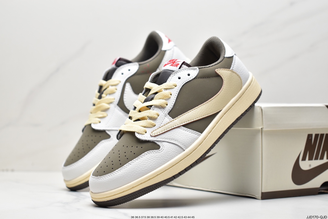 Travis Scott x Air Jordan AJ1 Low QX Barb TS Joint Low Top Sneakers-Top High Quatity Cheap Sneakers Fashion Clothing Clothes Bags handbags Shoes of all Brand wholesale With The best Quality And Beautiful Price from China Factory Chinese suppliers wholesaler seller Travis Scott x Air Jordan AJ1 Low QX Barb TS Joint Low Top Sneakers