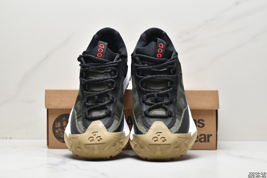 NIKE ACG Mountain Fly 2 Low ”Black/White/Grey/Red” ACG Mountain Fly 2 generation series low help DV7903-104