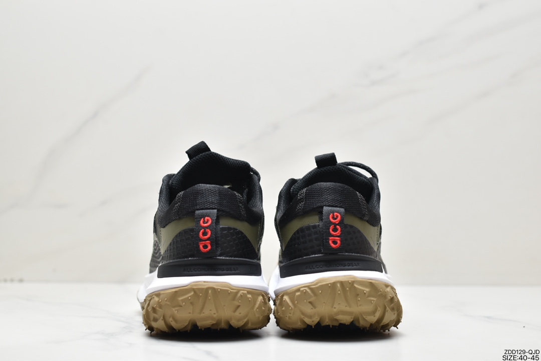 NIKE ACG Mountain Fly 2 Low ”Black/White/Grey/Red” ACG Mountain Fly 2 generation series low help DV7903-104