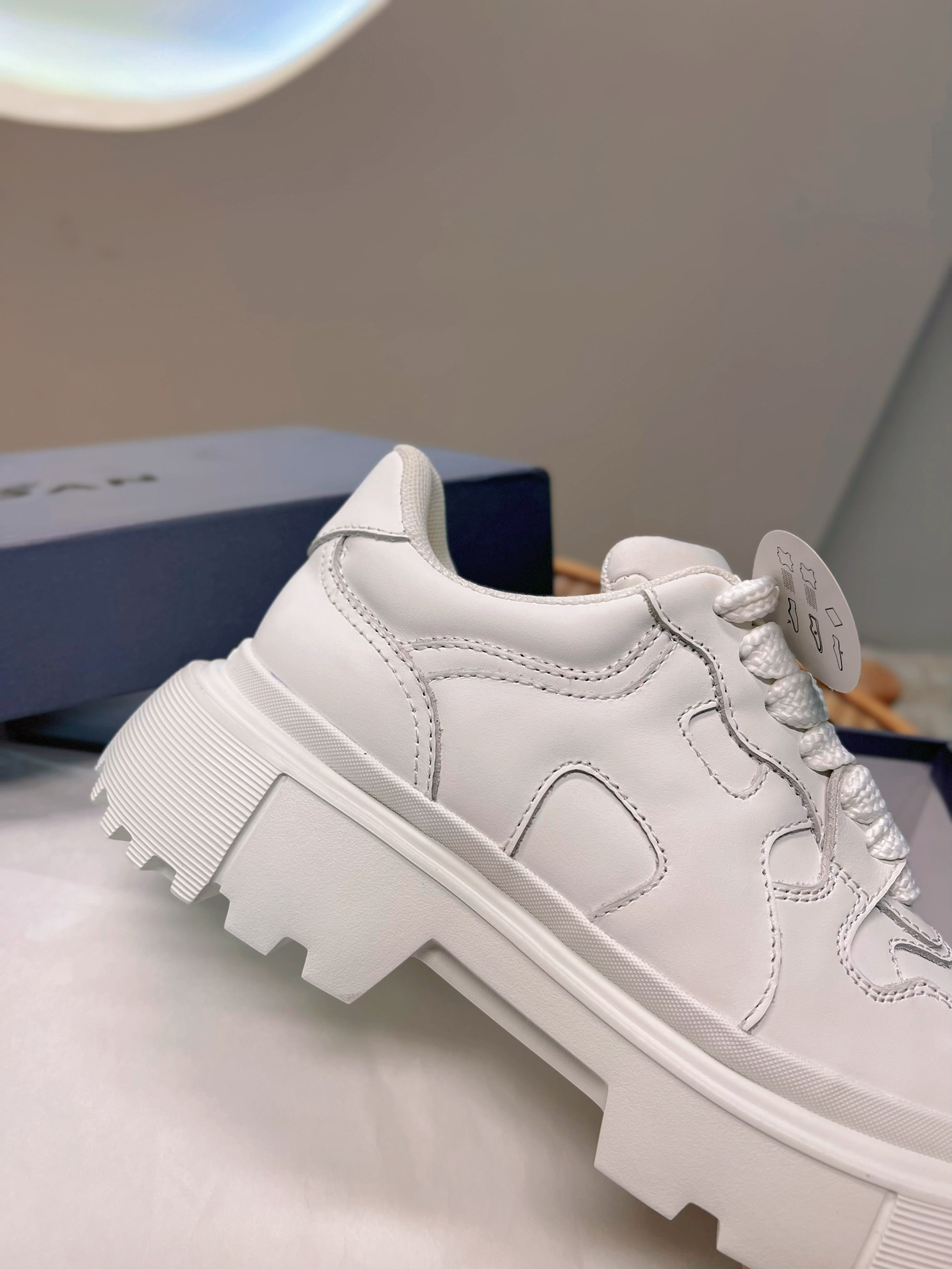 New H629 Series: Stylish Hogan Hogan Shoes with Thick Bottom and Leather Elegance - 图片 7