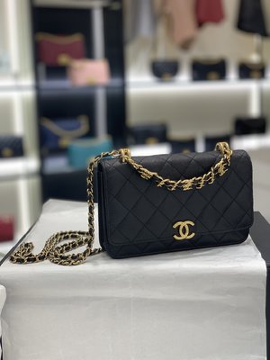 Chanel AAAA Bags Handbags Weave Cowhide Fall/Winter Collection Chains
