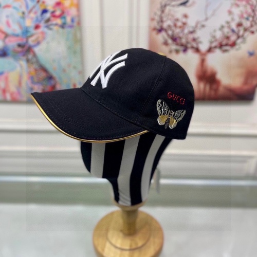 NY & Gucci Collaboration Baseball Cap - Premium Embroidered Design 1 NY & Gucci Collaboration Baseball Cap - Premium Embroidered Design