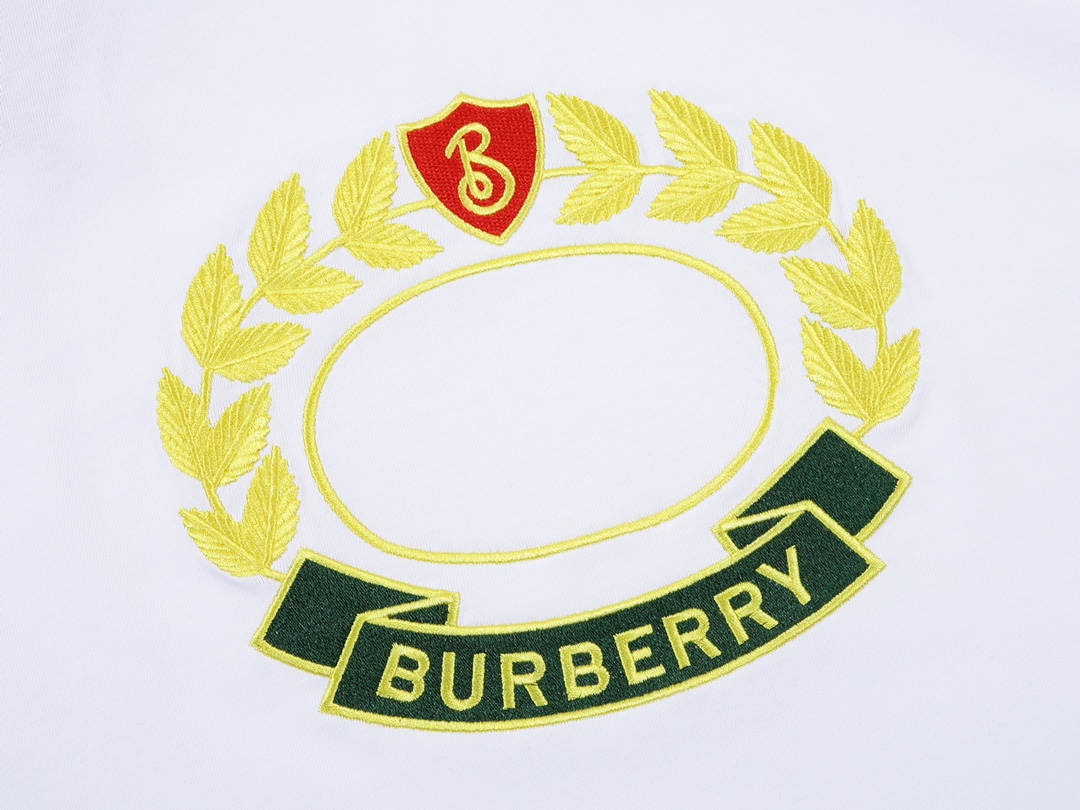 BURBERRY巴宝莉 博柏利橡叶徽标短袖T恤