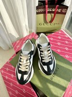 Gucci Shop
 Shoes Sneakers Unisex Women Men Calfskin Cowhide Sheepskin TPU Vintage Sweatpants