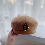 Can you buy knockoff
 Louis Vuitton Hats Berets Black Khaki Cotton Fall/Winter Collection