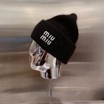 MiuMiu Hats Knitted Hat Shop Designer Replica
 Knitting Rabbit Hair Wool Fall/Winter Collection