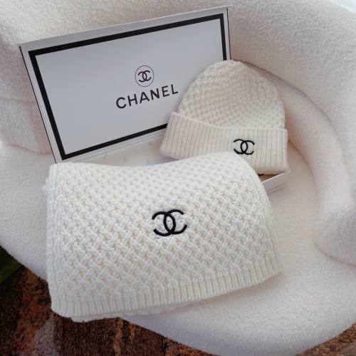 Running volume 1 ¥Chanel Chanel 2022 new autumn and winter wool suit, hat and scarf, 100% wool fabric🦙, black and rice, scarf size 220*35cm