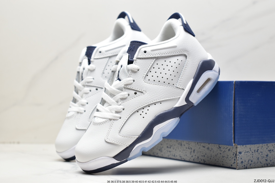 耐克Nike Air Jordan 6 Retro”Midnight Navy”乔丹AJ6代低帮复古休闲文化篮球鞋 CT8529-141
