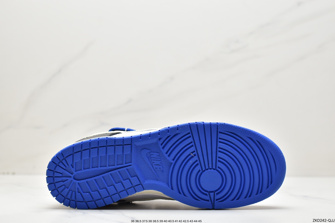 耐克Nike SB Dunk Low”Black/White/Royal”扣篮系列低帮休闲运动滑板板鞋 FD9064-110