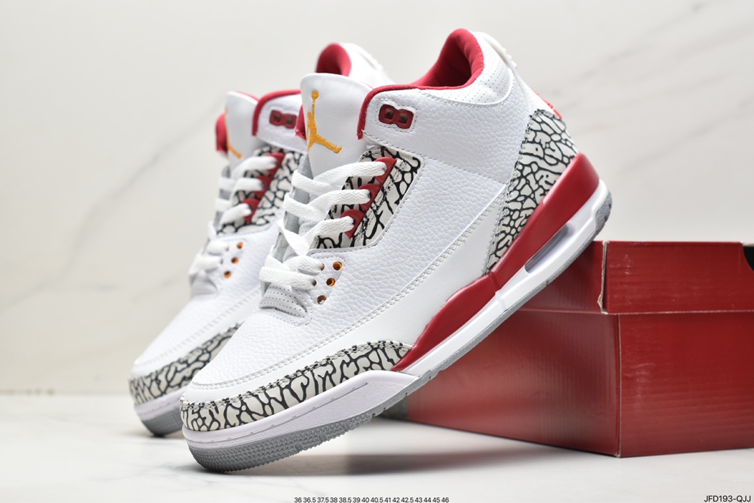 耐克Nike Air Jordan 3 Retro”Knicks”迈克尔·乔丹AJ3代中帮复古休闲运动文化篮球鞋 CT8532-104