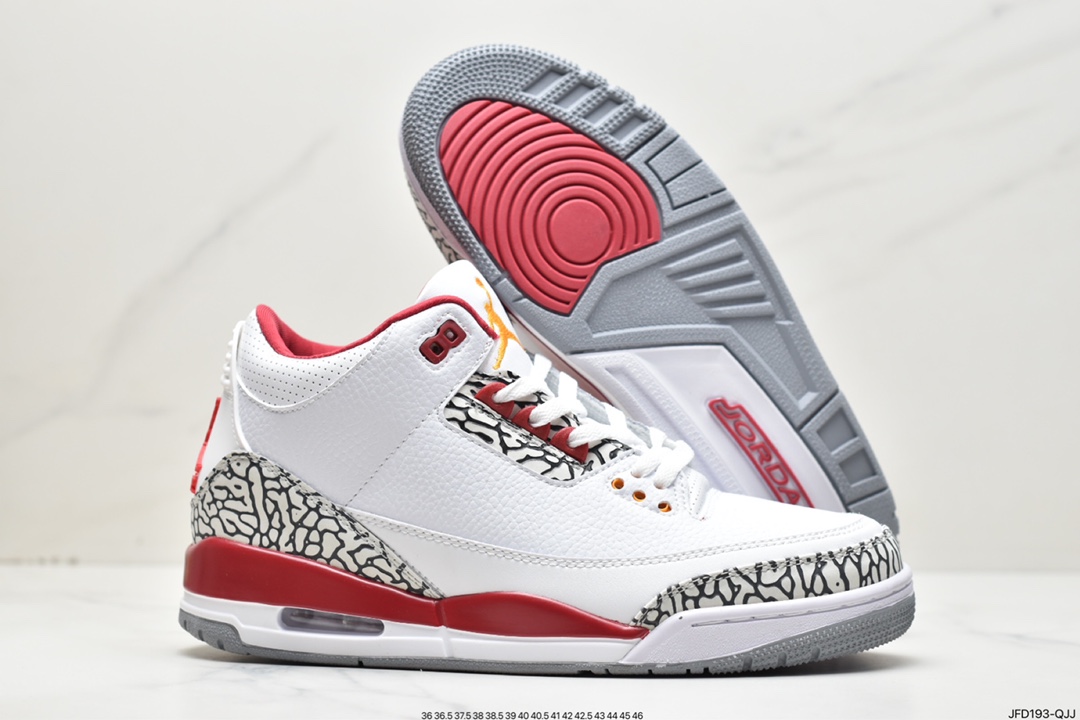 耐克Nike Air Jordan 3 Retro”Knicks”迈克尔·乔丹AJ3代中帮复古休闲运动文化篮球鞋 CT8532-104