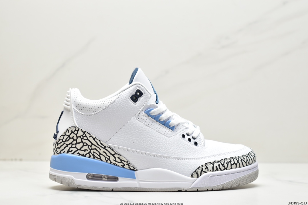 耐克Nike Air Jordan 3 Retro”Knicks”迈克尔·乔丹AJ3代中帮复古休闲运动文化篮球鞋 CT8532-104