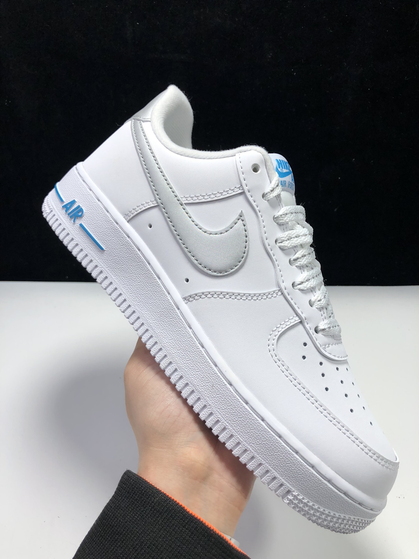 AF1白蓝银low尺码39-47总裁