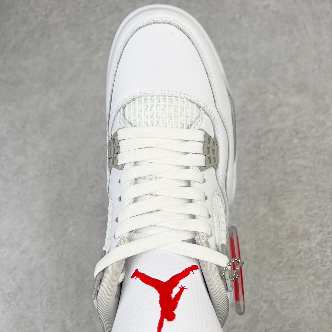 图片[4]-＃特价福利 Air Jordan AJ4 Retro 大厂出品 原纸板楦头开发 定制优质皮料 完美鞋型匹配公司货 正确TPU鞋舌锁扣 最新原厂底模 大底卡色咬花完美 鞋柜必备鞋款 终端现货供应 尺码：36 36.5 37.5 38 38.5 39 40 40.5 41 42 42.5 43 44 44.5 45 46 47.5-选品中心