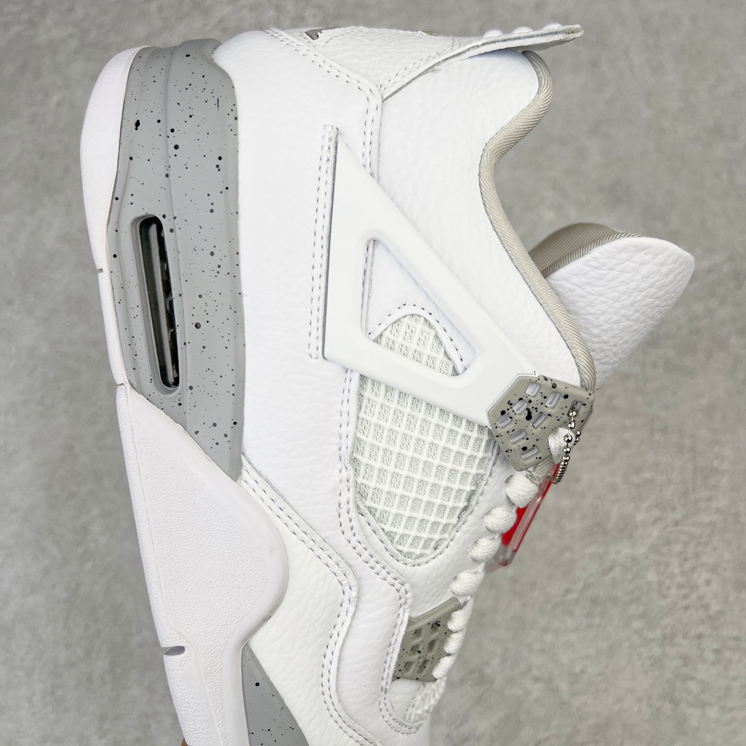 图片[6]-＃特价福利 Air Jordan AJ4 Retro 大厂出品 原纸板楦头开发 定制优质皮料 完美鞋型匹配公司货 正确TPU鞋舌锁扣 最新原厂底模 大底卡色咬花完美 鞋柜必备鞋款 终端现货供应 尺码：36 36.5 37.5 38 38.5 39 40 40.5 41 42 42.5 43 44 44.5 45 46 47.5-选品中心