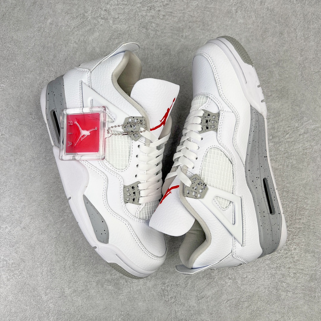 图片[3]-＃特价福利 Air Jordan AJ4 Retro 大厂出品 原纸板楦头开发 定制优质皮料 完美鞋型匹配公司货 正确TPU鞋舌锁扣 最新原厂底模 大底卡色咬花完美 鞋柜必备鞋款 终端现货供应 尺码：36 36.5 37.5 38 38.5 39 40 40.5 41 42 42.5 43 44 44.5 45 46 47.5-选品中心