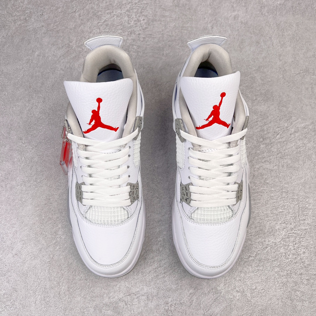 图片[2]-＃特价福利 Air Jordan AJ4 Retro 大厂出品 原纸板楦头开发 定制优质皮料 完美鞋型匹配公司货 正确TPU鞋舌锁扣 最新原厂底模 大底卡色咬花完美 鞋柜必备鞋款 终端现货供应 尺码：36 36.5 37.5 38 38.5 39 40 40.5 41 42 42.5 43 44 44.5 45 46 47.5-选品中心