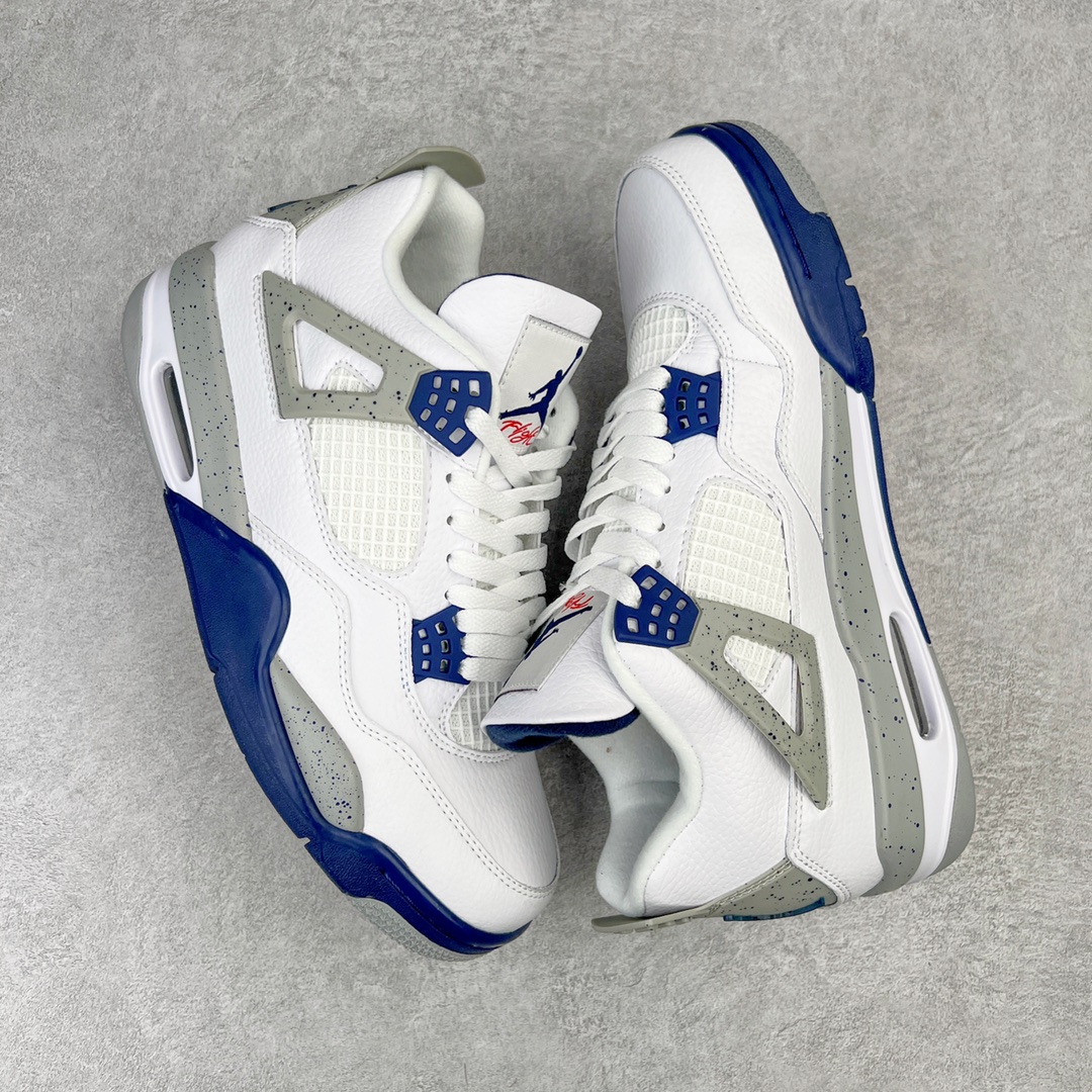 图片[3]-＃特价福利 Air Jordan AJ4 Retro 大厂出品 原纸板楦头开发 定制优质皮料 完美鞋型匹配公司货 正确TPU鞋舌锁扣 最新原厂底模 大底卡色咬花完美 鞋柜必备鞋款 终端现货供应 尺码：36 36.5 37.5 38 38.5 39 40 40.5 41 42 42.5 43 44 44.5 45 46 47.5-选品中心