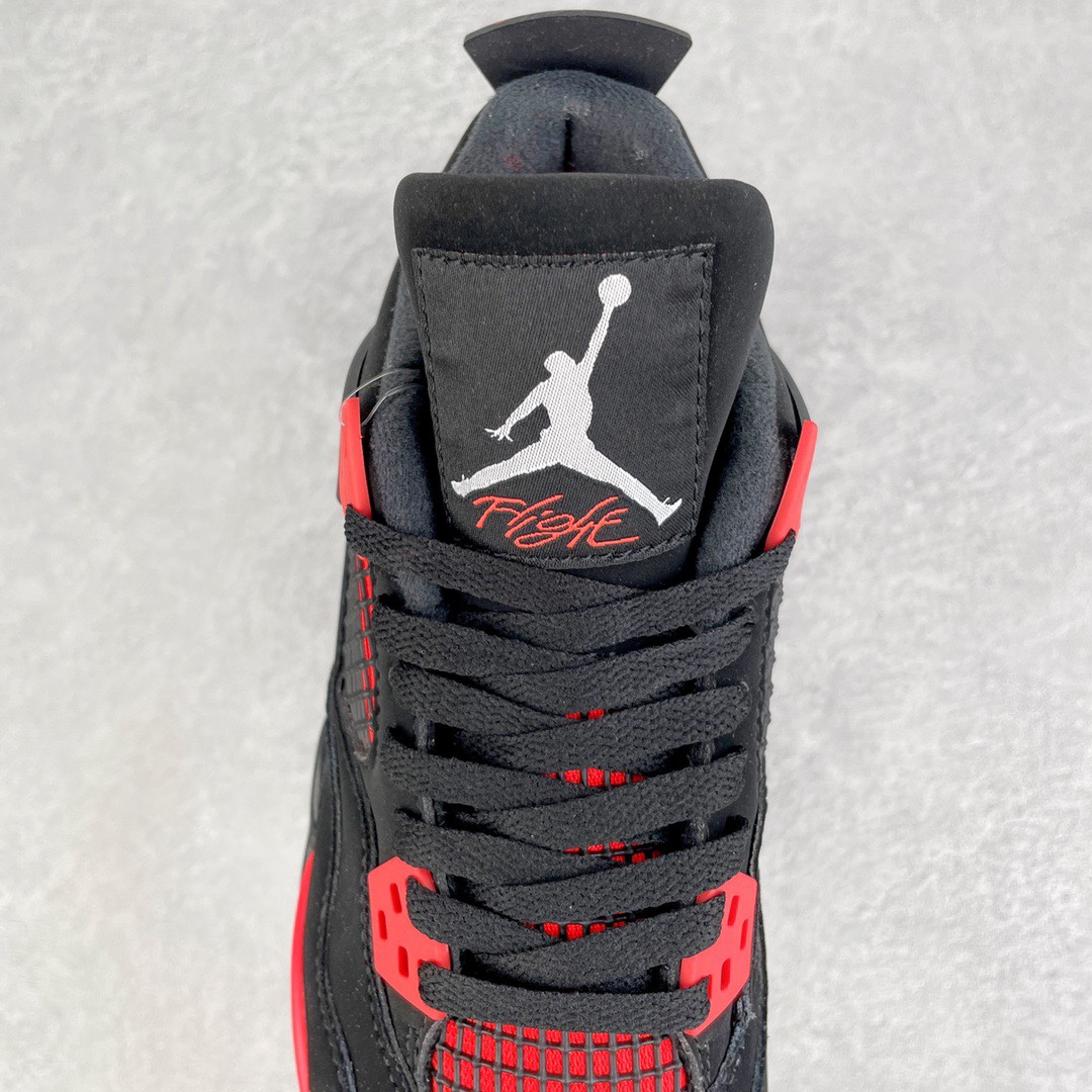 图片[5]-＃特价福利 Air Jordan AJ4 Retro 大厂出品 原纸板楦头开发 定制优质皮料 完美鞋型匹配公司货 正确TPU鞋舌锁扣 最新原厂底模 大底卡色咬花完美 鞋柜必备鞋款 终端现货供应 尺码：36 36.5 37.5 38 38.5 39 40 40.5 41 42 42.5 43 44 44.5 45 46 47.5-选品中心
