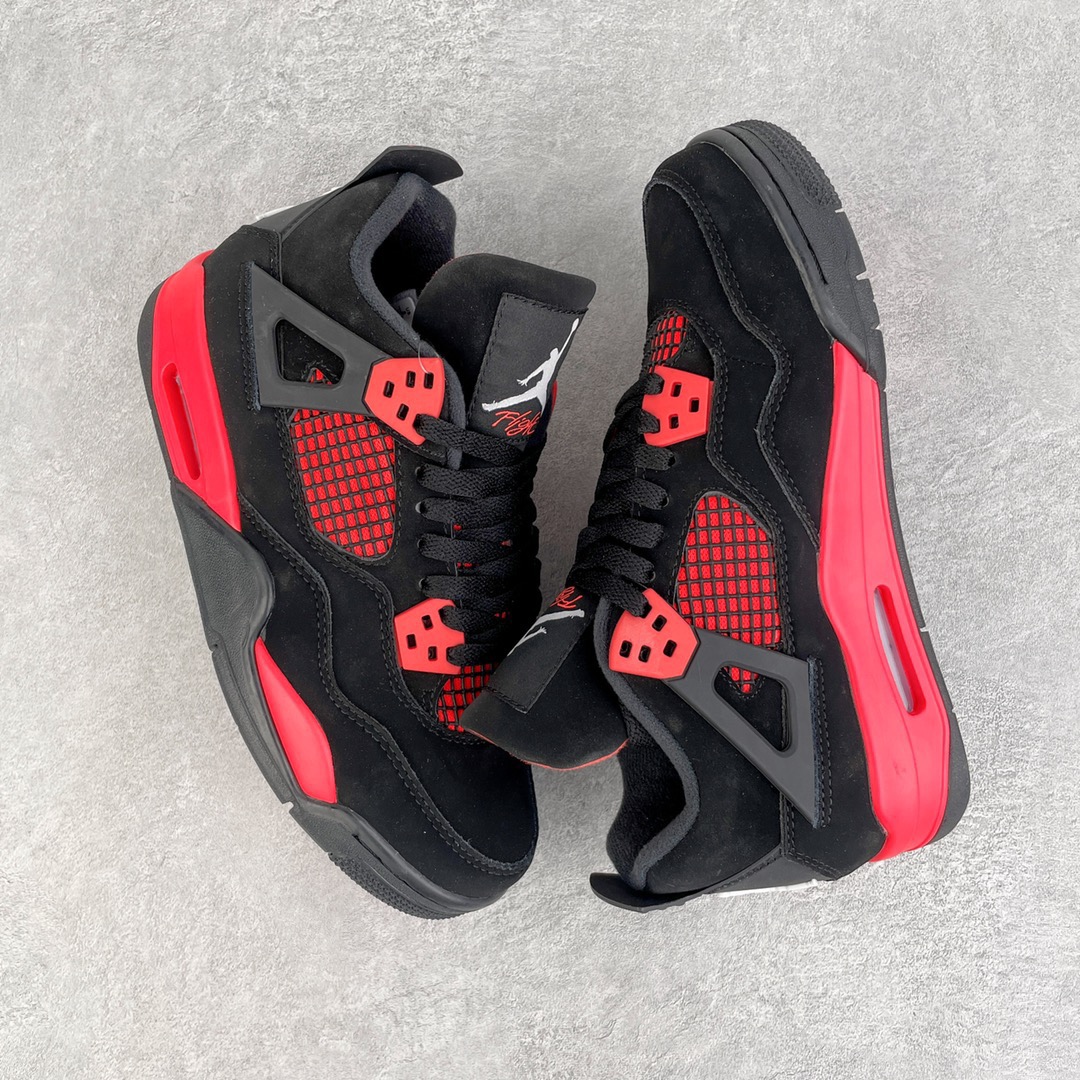 图片[3]-＃特价福利 Air Jordan AJ4 Retro 大厂出品 原纸板楦头开发 定制优质皮料 完美鞋型匹配公司货 正确TPU鞋舌锁扣 最新原厂底模 大底卡色咬花完美 鞋柜必备鞋款 终端现货供应 尺码：36 36.5 37.5 38 38.5 39 40 40.5 41 42 42.5 43 44 44.5 45 46 47.5-选品中心