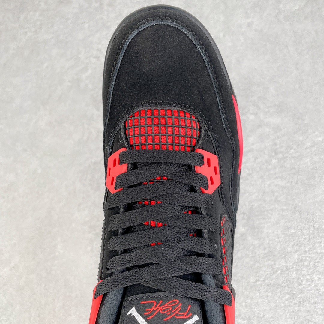 图片[4]-＃特价福利 Air Jordan AJ4 Retro 大厂出品 原纸板楦头开发 定制优质皮料 完美鞋型匹配公司货 正确TPU鞋舌锁扣 最新原厂底模 大底卡色咬花完美 鞋柜必备鞋款 终端现货供应 尺码：36 36.5 37.5 38 38.5 39 40 40.5 41 42 42.5 43 44 44.5 45 46 47.5-选品中心