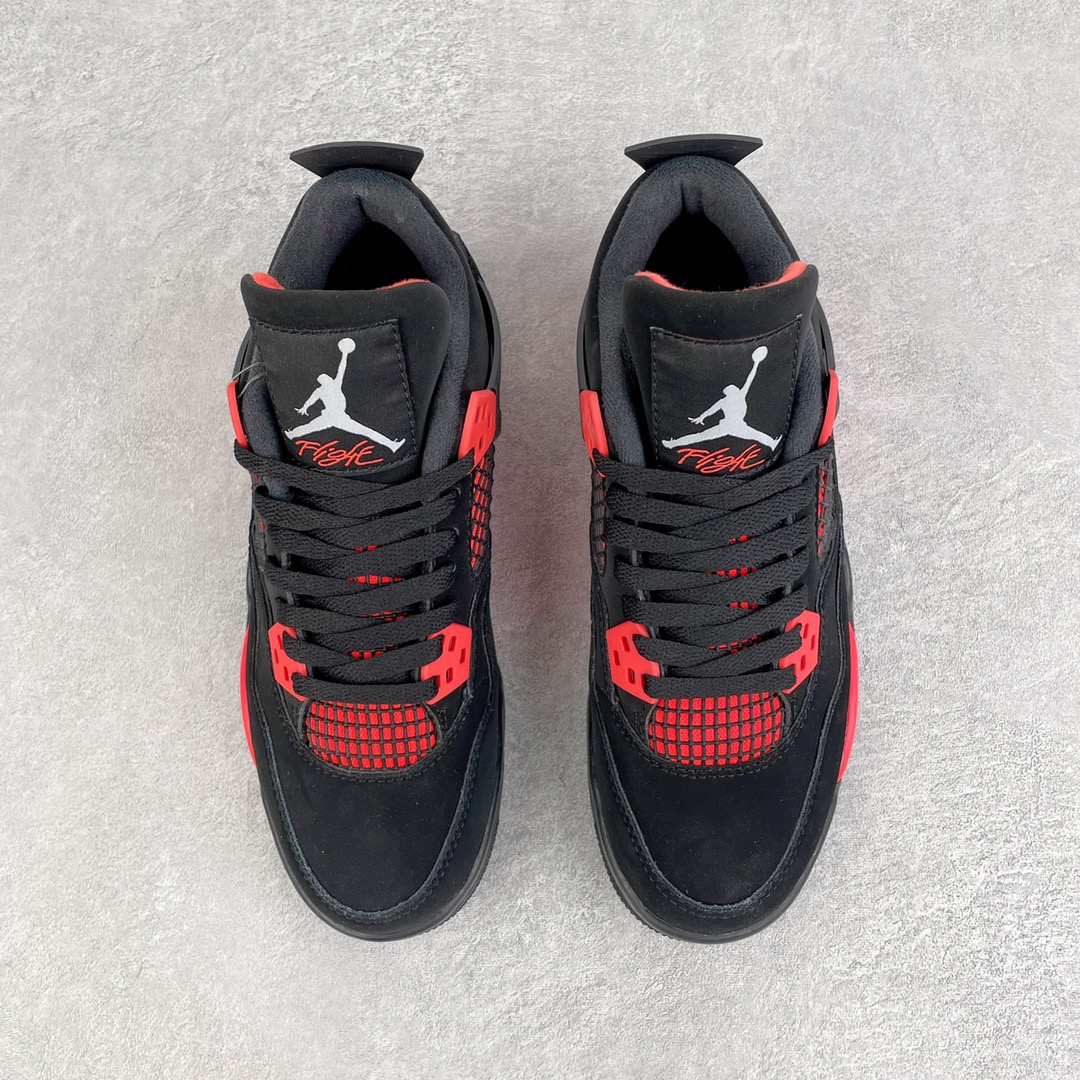 图片[2]-＃特价福利 Air Jordan AJ4 Retro 大厂出品 原纸板楦头开发 定制优质皮料 完美鞋型匹配公司货 正确TPU鞋舌锁扣 最新原厂底模 大底卡色咬花完美 鞋柜必备鞋款 终端现货供应 尺码：36 36.5 37.5 38 38.5 39 40 40.5 41 42 42.5 43 44 44.5 45 46 47.5-选品中心