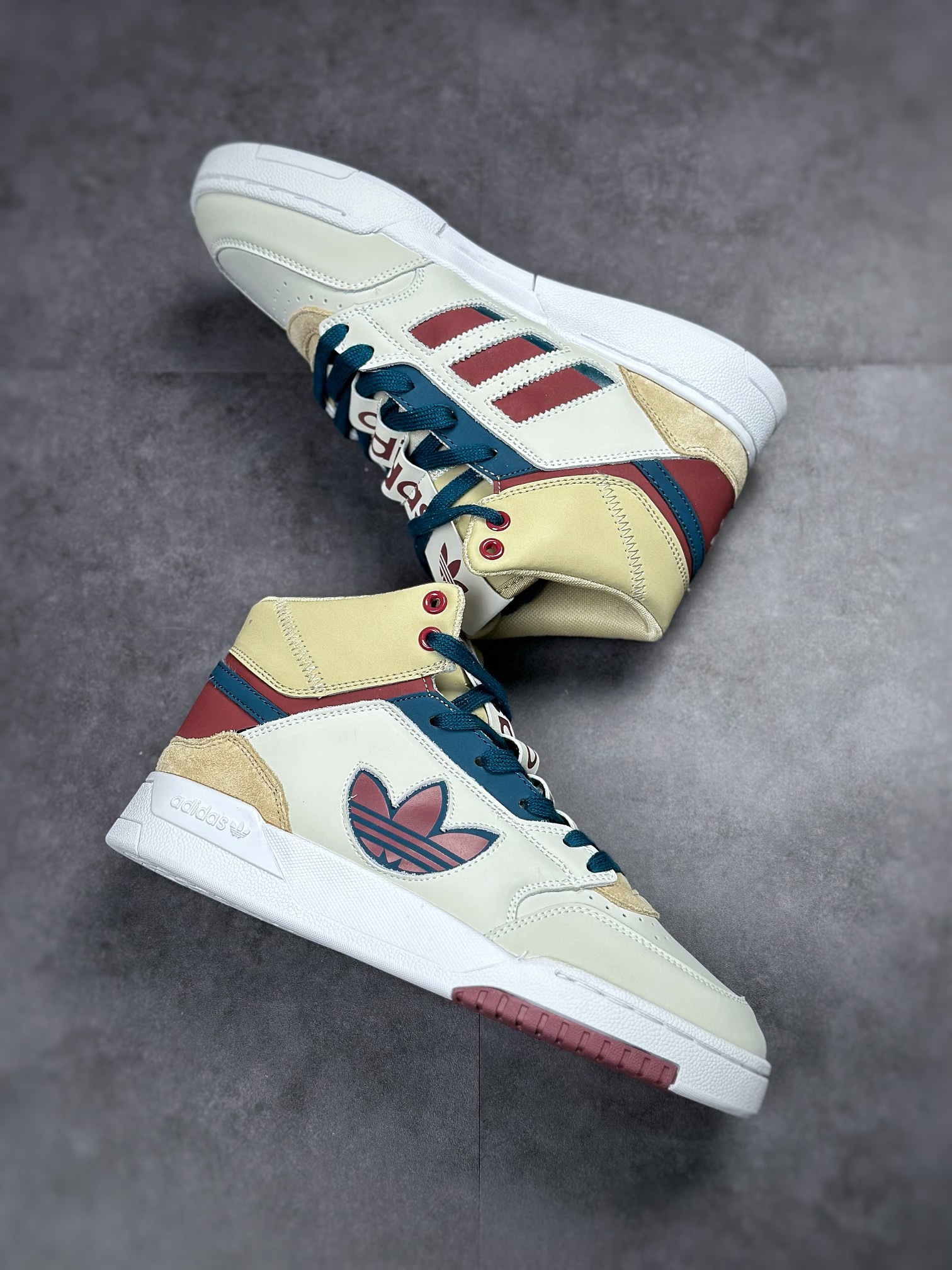 Overseas channel version original box original label Adidas Drop Step high-top classic campus retro sneakers GV9326