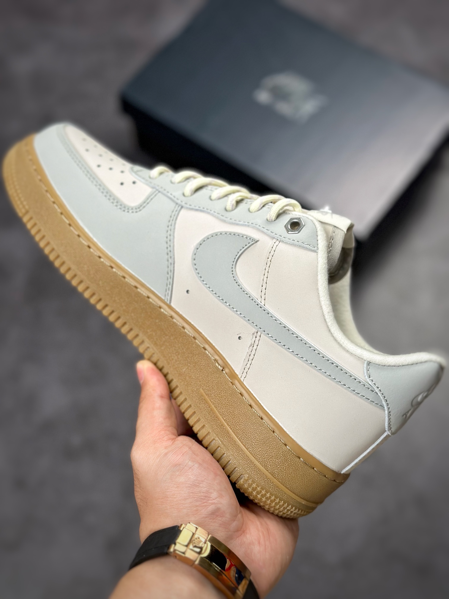 Nike Air Force 1 Low 07 灰棕 FD3365-001