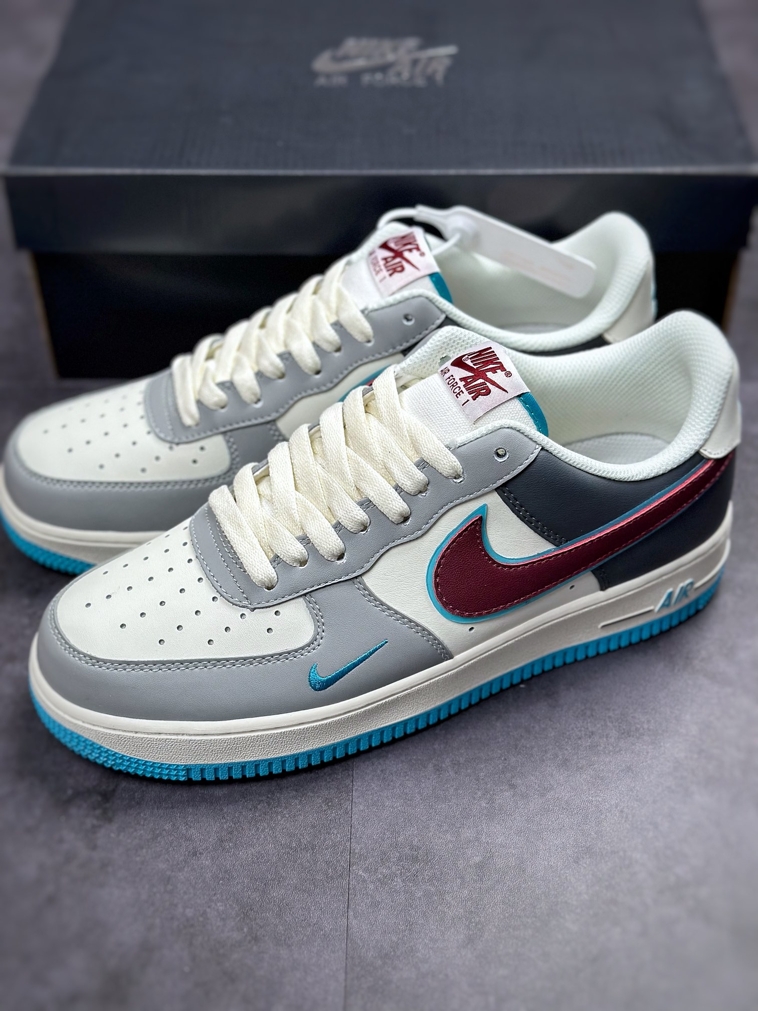 Nike Air Force 1 Low 07 灰胭脂 LJ8822-666