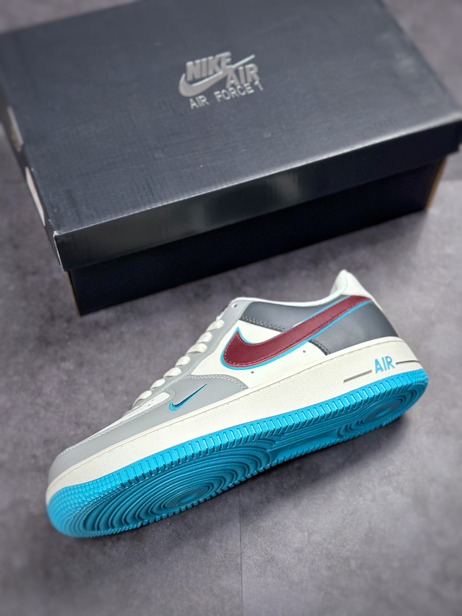 Nike Air Force 1 Low 07 灰胭脂 LJ8822-666